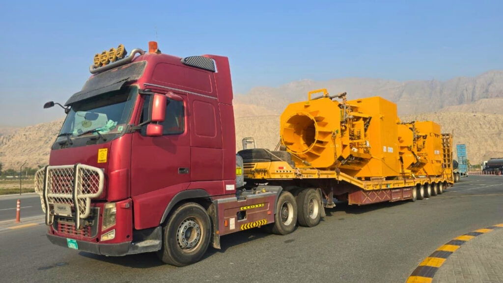 Oversized Truck Transport in Dubai