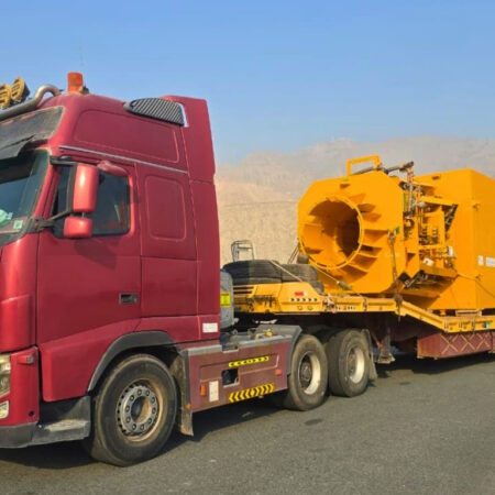 Oversized Truck Transport in Dubai